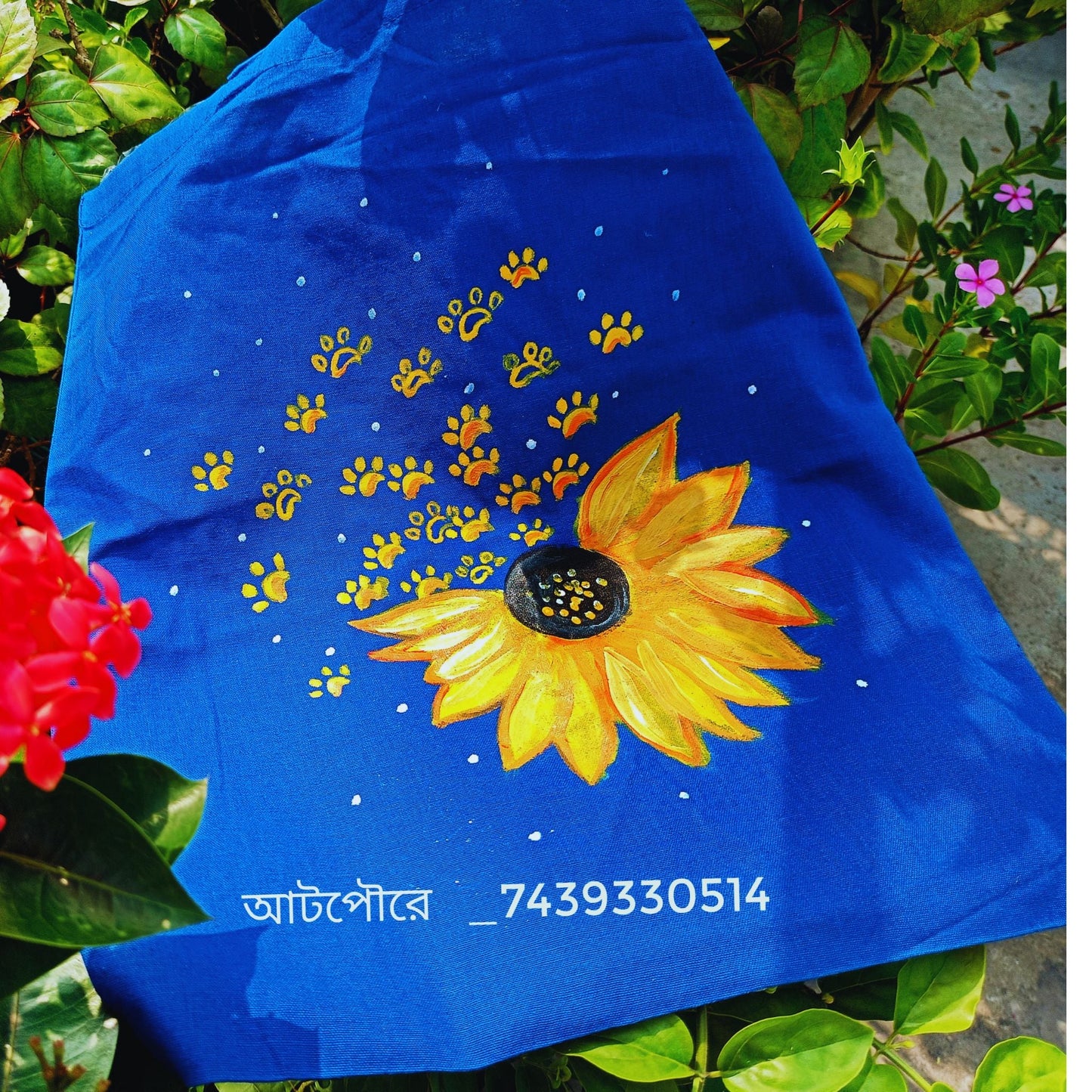 Sunny Bloom Tote – Sunflower Art