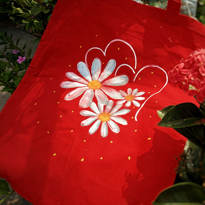 Blush of Bengal Tote – Kathgolap Floral Elegance