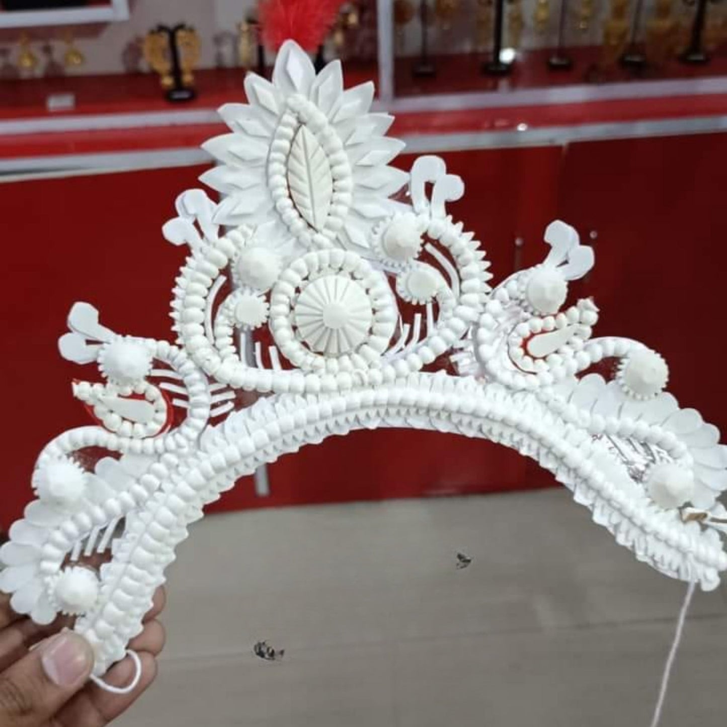 Authentic Pure Sola Wedding Mukut