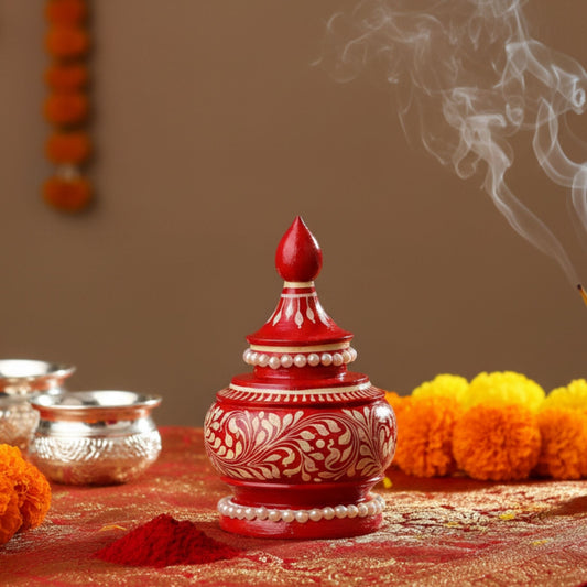 Shubho Sindur Kouto – Handcrafted Vermilion Holder