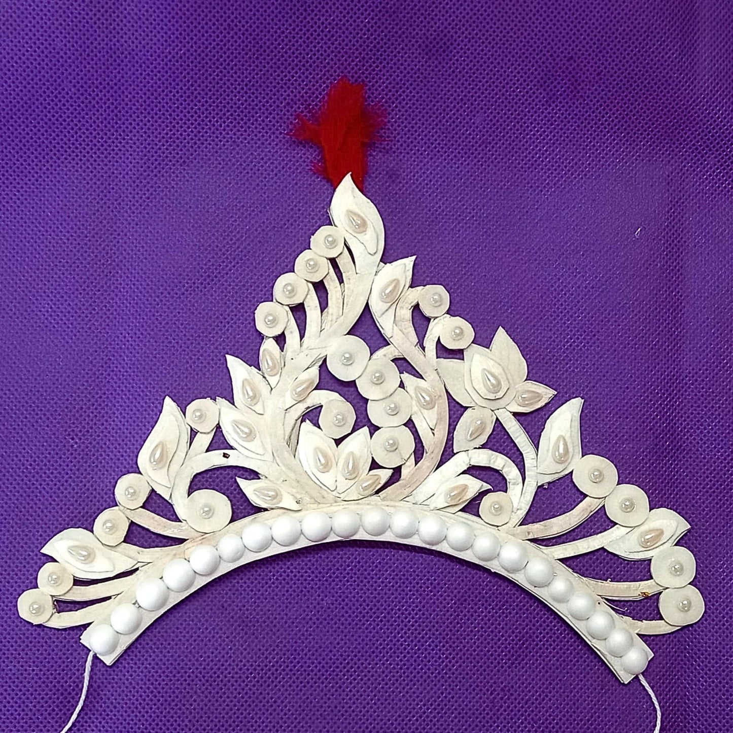 Artisanal Sholapith Bridal Mukut