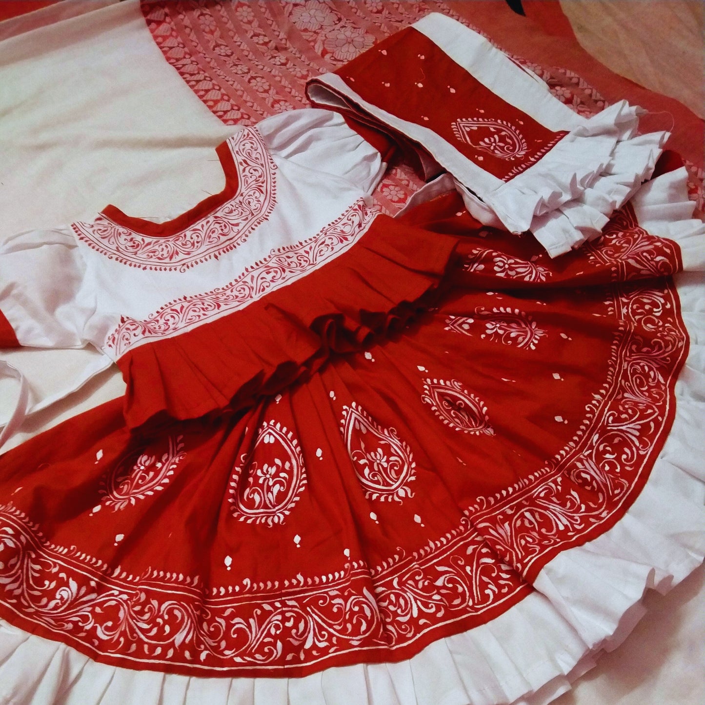 Elegant Guloncha Baby Party Lehenga