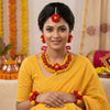 Tulaika  Floral Haldi Bridal Set –  Gaye Holud Jewellery