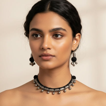 Meghmallar Choker Set – Charm in Every Detail