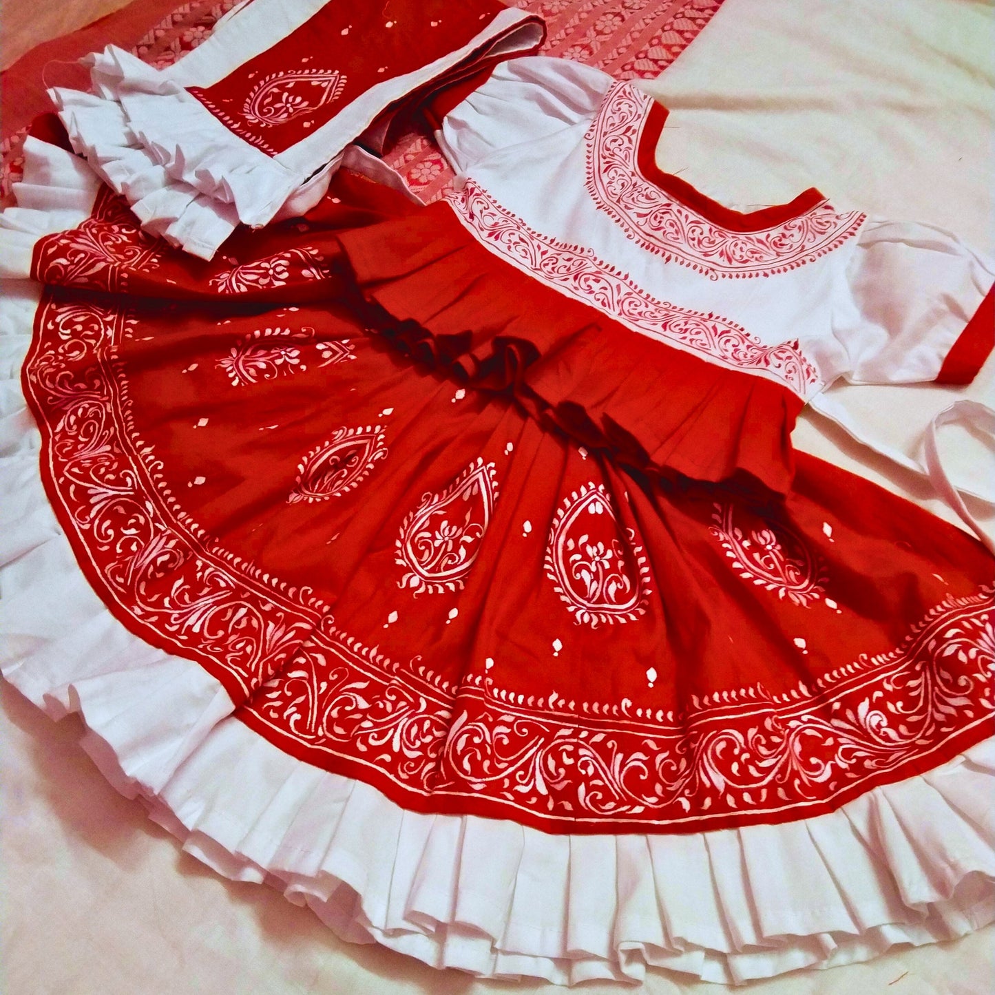 Elegant Guloncha Baby Party Lehenga