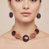 The elegance necklace e set