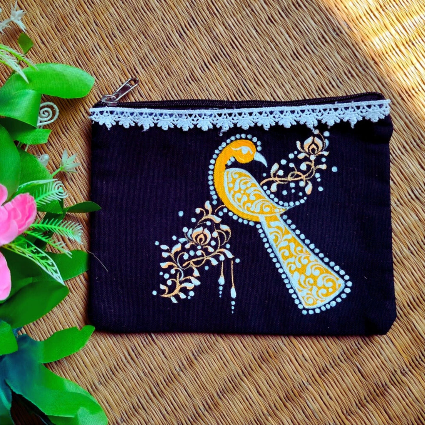 Madhubani Art Side Bag – Traditional Folk Charm