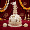 Ethnic Sola Topor Wedding Headpiece