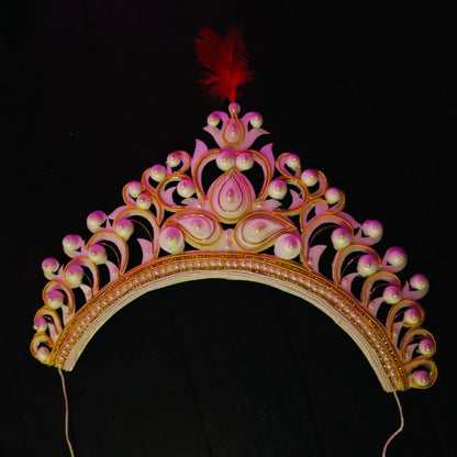 Stone Embellished Wedding Mukut