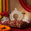 Handcrafted Bengali Bridal Mukut Trio