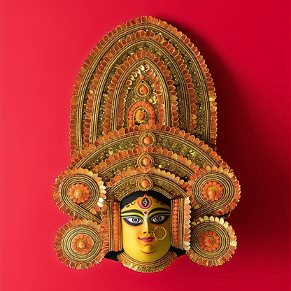 MahaDurga Mukhosh – Grand Divine with Traditional Saj