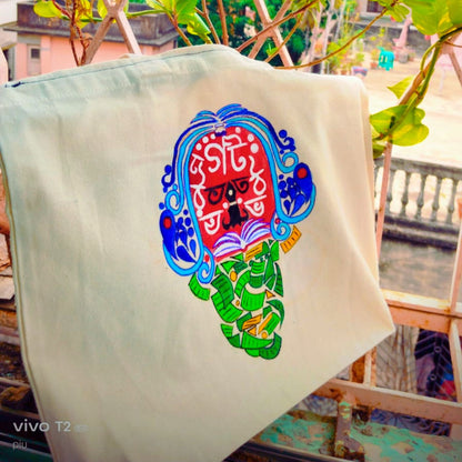 Bornomala Tote Bag – Artistic Side Bag