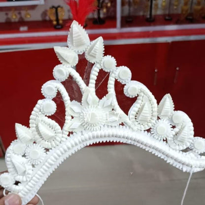 Premium Pure Sola Bridal Crown