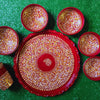 ShilpoShaaj Matir Thala Set – 7-Piece