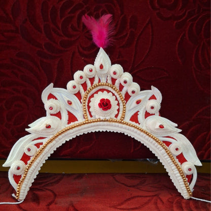 Pure Floral Sola Mukut Bridal