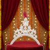 Elegant Pure Sola Wedding Mukut