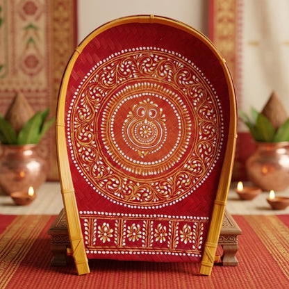 Nakshi Kantha Inspired Bridal Kulo