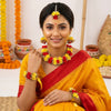 Karabi Floral Jewellery Set – Haldi Jewellery