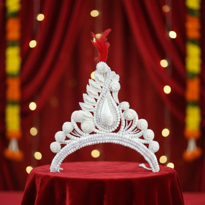 Pure Sola Bengali Bridal Mukut