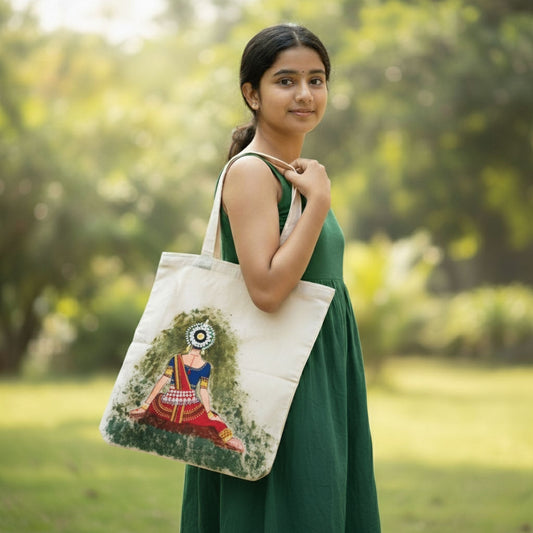 Nrityangana Dance Art Tote Bag