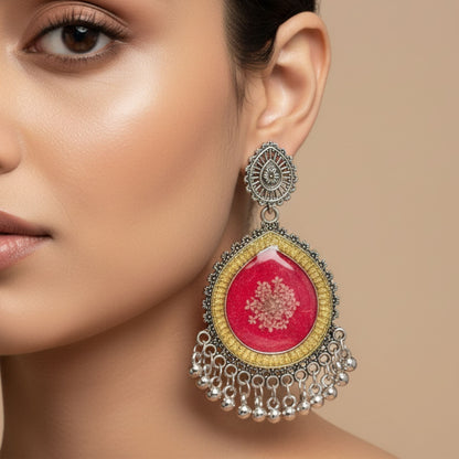 Rajsi Resin Jhumko – Regal in Resin
