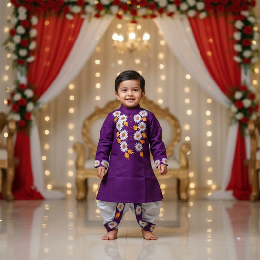 Pure Heritage Baby Kurta Set