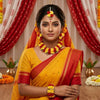 Mallika Mogra Floral Haldi Jewellery Set – Gaye Holud