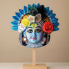 Muralimohan Krishna Face Mukhosh– Devotional Wall Art