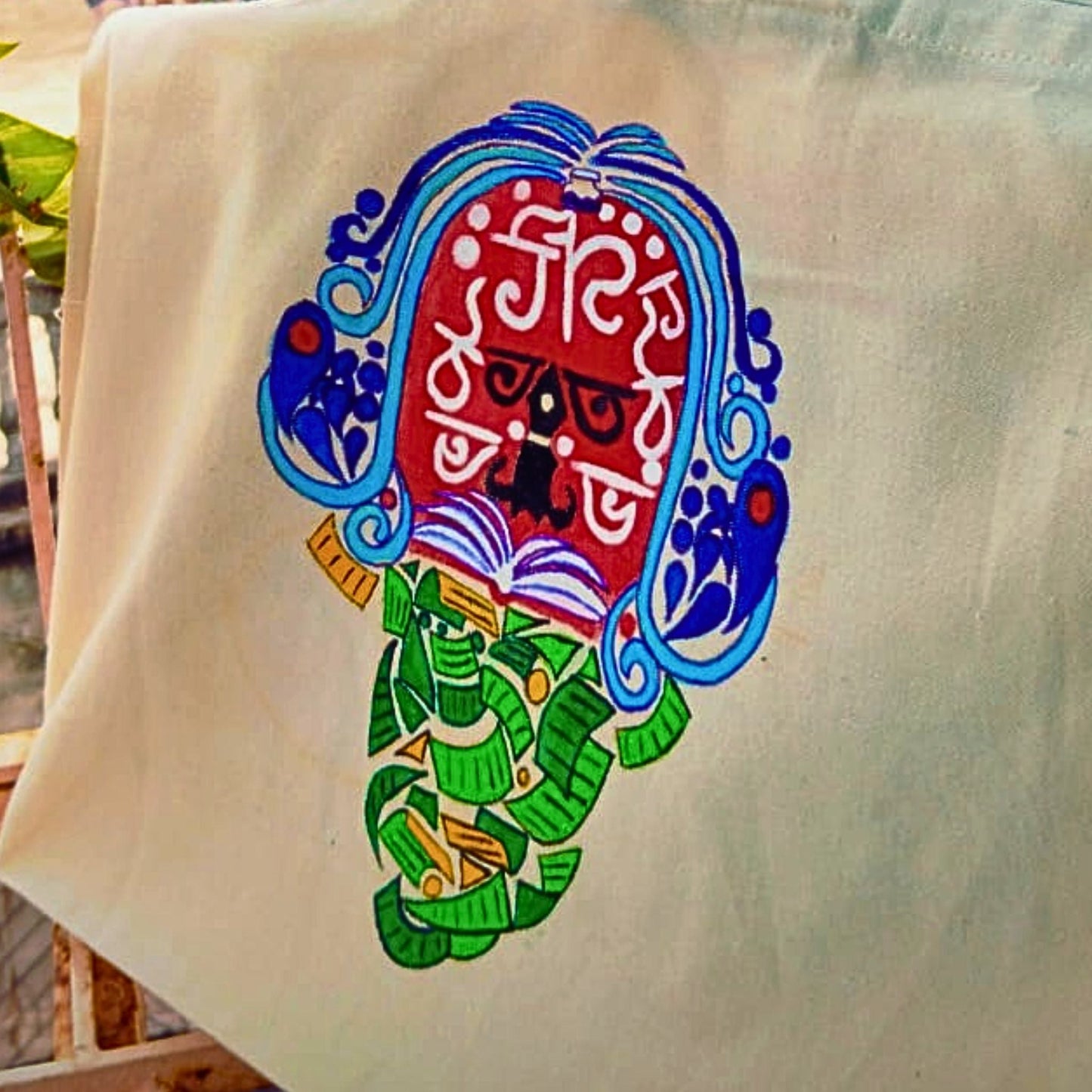 Bornomala Tote Bag – Artistic Side Bag