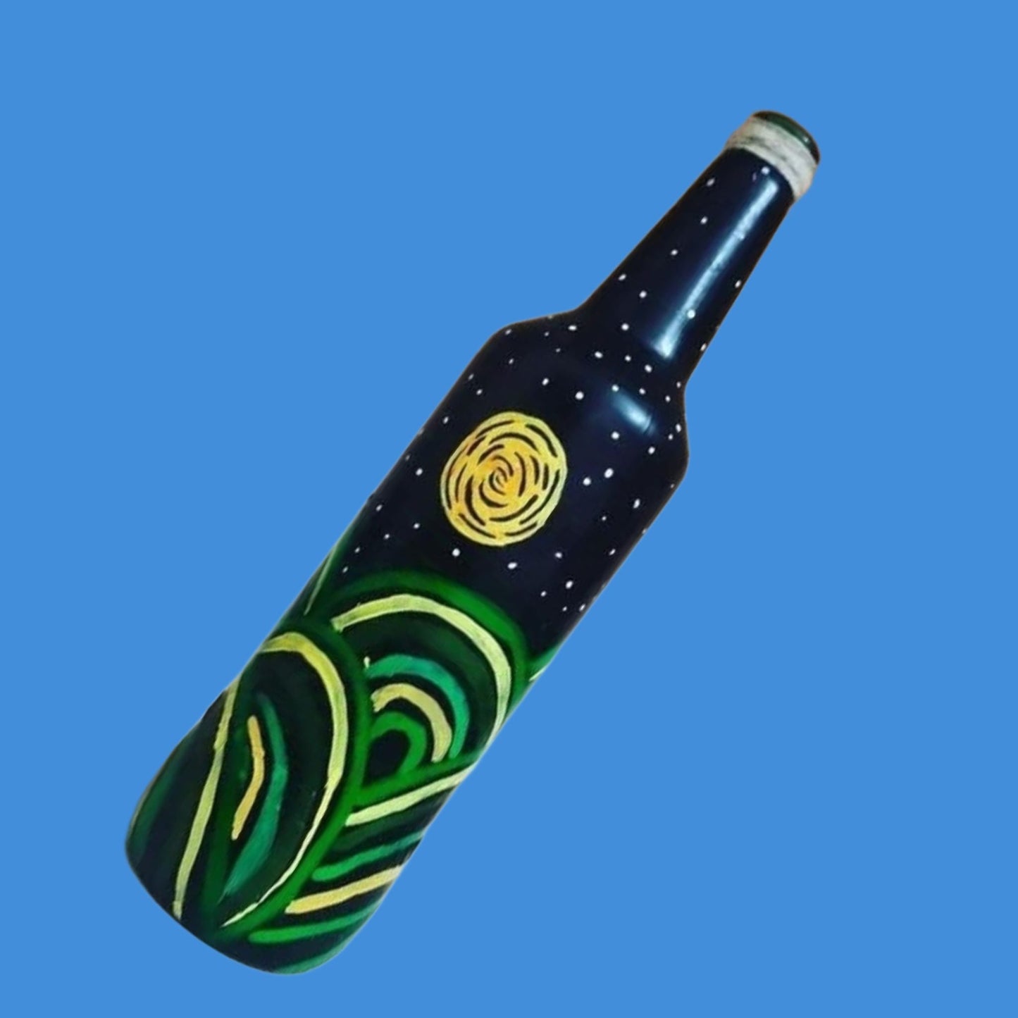Brush & Bloom – Bottle Vase