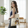 GopluCat Hand-Painted Tote Bag