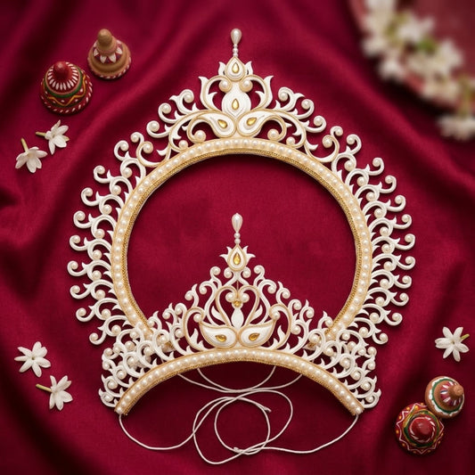 Royal Two Layer Bridal Mukut