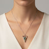 Trikonika Resin Pendant – Modern Elegance