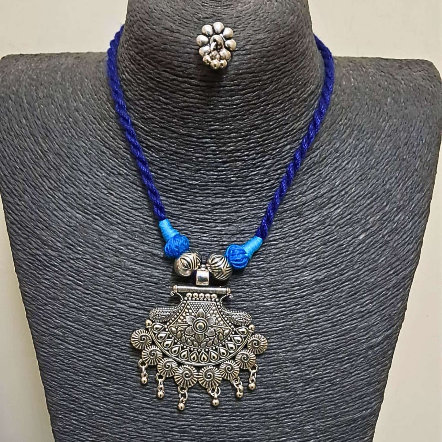 The Classic Blue Cord Necklace