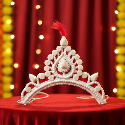 Designer Pure Sola Bride Mukut