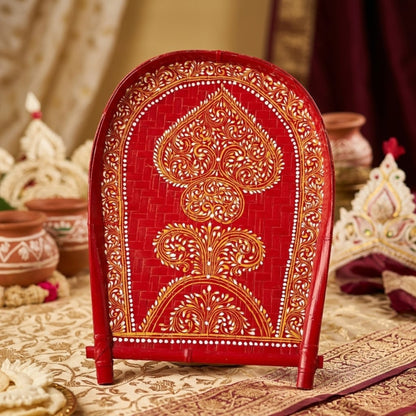 Alpona Elegance Bengali Wedding Kulo