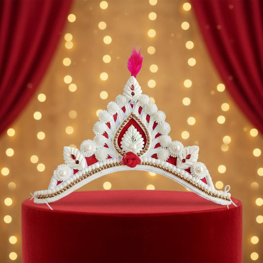 Traditional Pure Sola Bridal Mukut