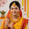 Shephali Floral Haldi Set – Gaye Holud Jewellery