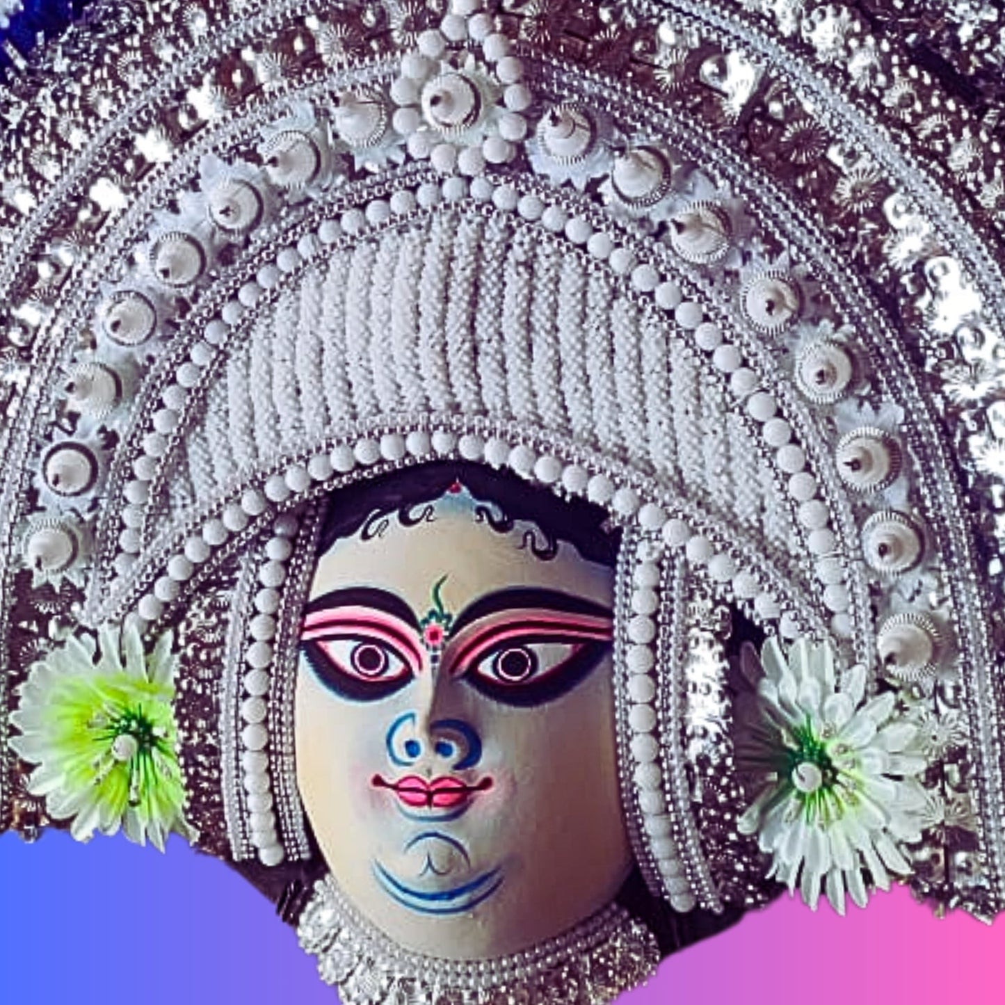 Ma Saraswati Mukhosh – Graceful Wisdom