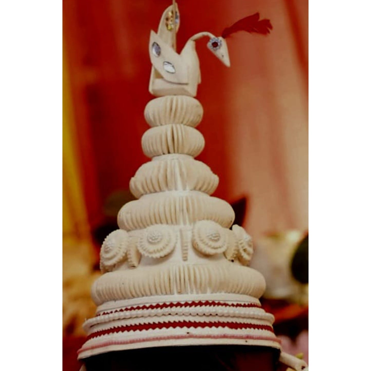 Handcrafted Wedding Topor for Bengali Groom (14 inch X 24 inch)