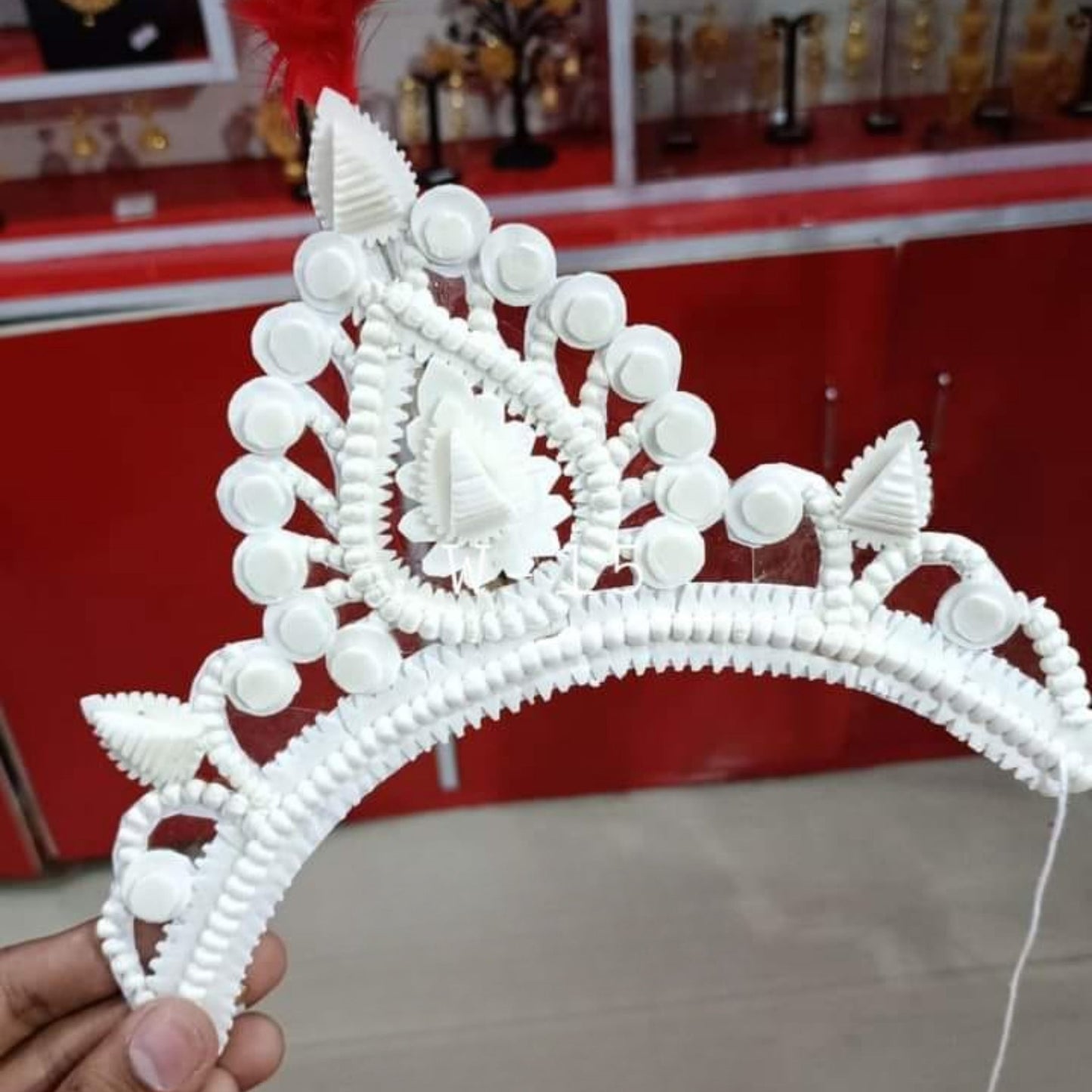 Premium Pure Sola Bride Mukut