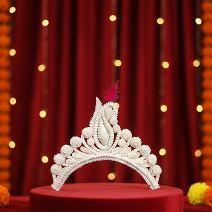 Classic Bengali Bride Sola Mukut