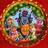 Kali Shakti – Hand-Painted Patachitra on Clay Plate