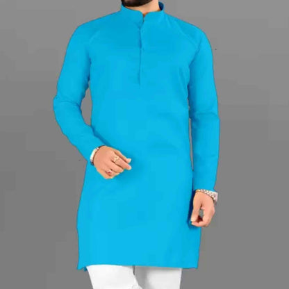Vibrant Kalka Pattern Panjabi (Middle Button)