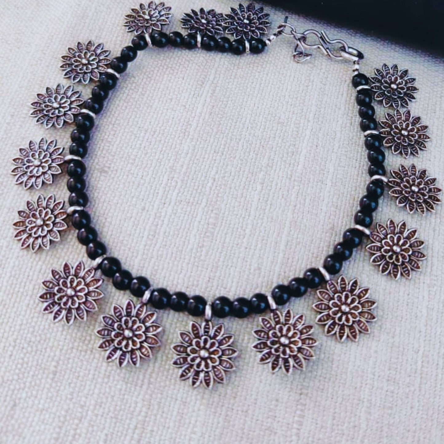 The floral anklets