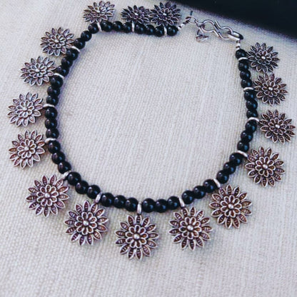 The floral anklets