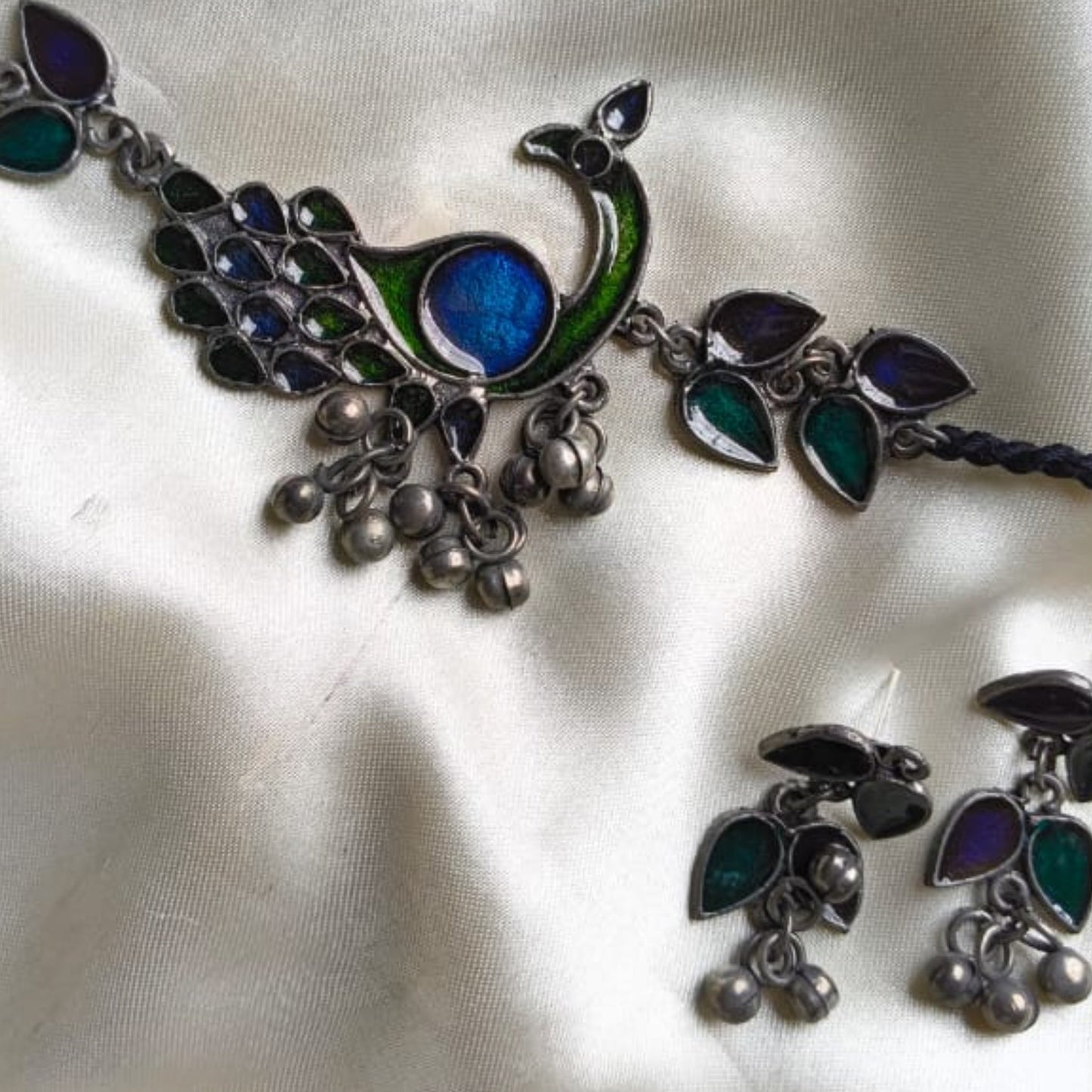 Rajshri Oxidized Jewelry Set