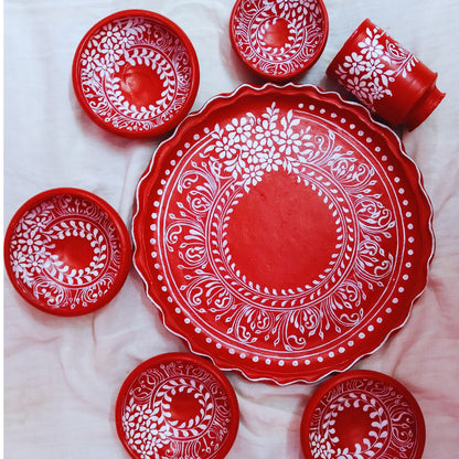 Rustic Clay Ritual Set (7 pcs)