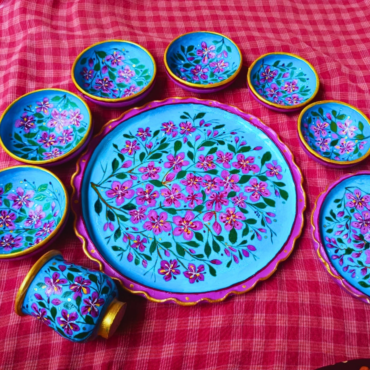 Heritage Clay Dinnerware Set – 9-Piece