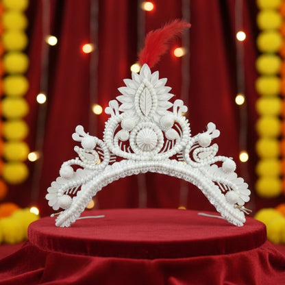 Authentic Pure Sola Wedding Mukut